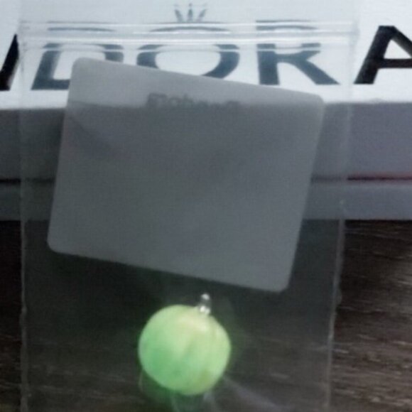 Authentic PANDORA Sterling Silver Glow-in-the-dark Spooky Pumpkin 792291C01 - Picture 9 of 10